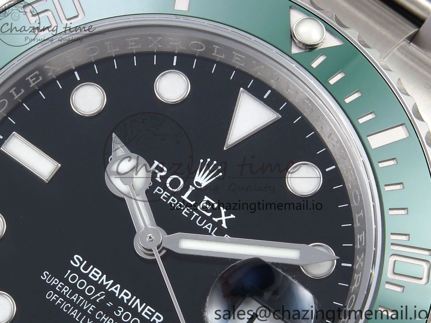 V2 SS HGF Dial Edition Black Green Best on 126610 Submariner LV SH3235 1:1 Bezel Bracelet 0226